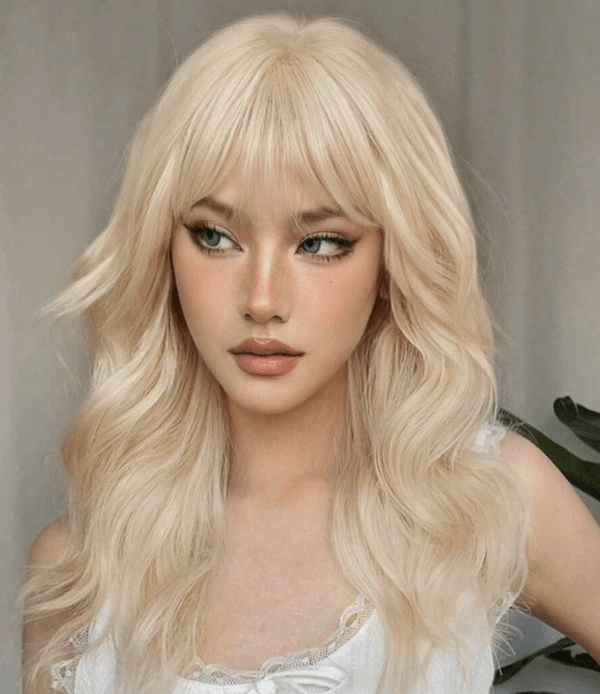ผมหน้าม้าสีผม