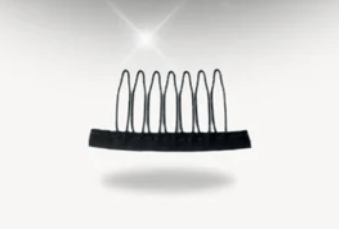 กิ๊บติดวิกผม wig’s clips KB005-HE สีดำ (แพ็ค 2 ชิ้น)